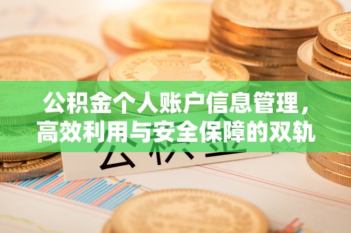 桐梓公积金个人账户信息管理，高效利用与安全保障的双轨并行