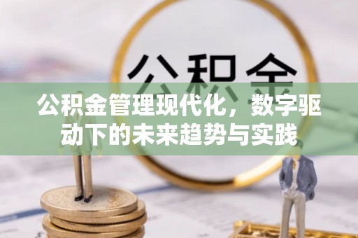 桐梓公积金管理现代化，数字驱动下的未来趋势与实践
