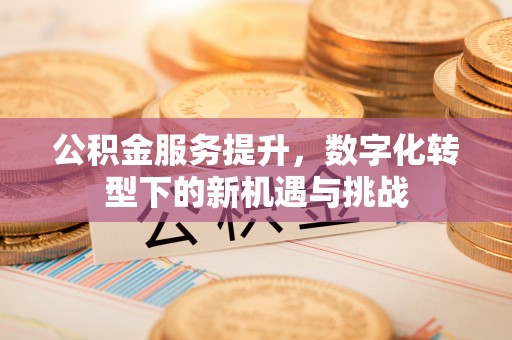 桐梓公积金服务提升，数字化转型下的新机遇与挑战
