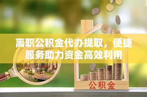 桐梓离职公积金代办提取，便捷服务助力资金高效利用