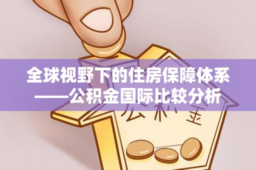 桐梓全球视野下的住房保障体系——公积金国际比较分析
