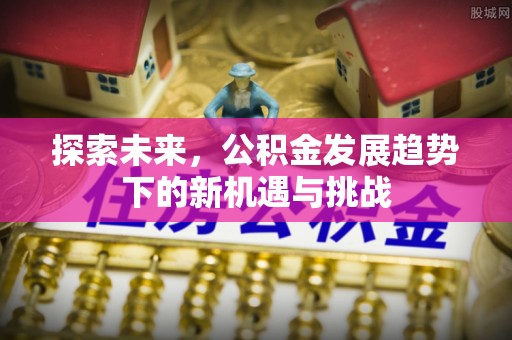 桐梓探索未来，公积金发展趋势下的新机遇与挑战