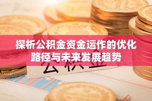 桐梓探析公积金资金运作的优化路径与未来发展趋势