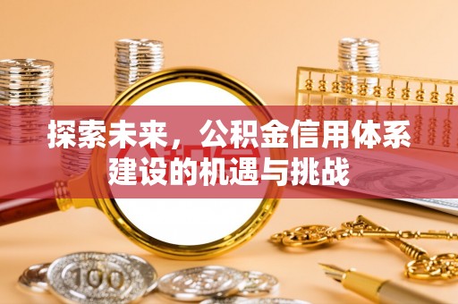 桐梓探索未来，公积金信用体系建设的机遇与挑战