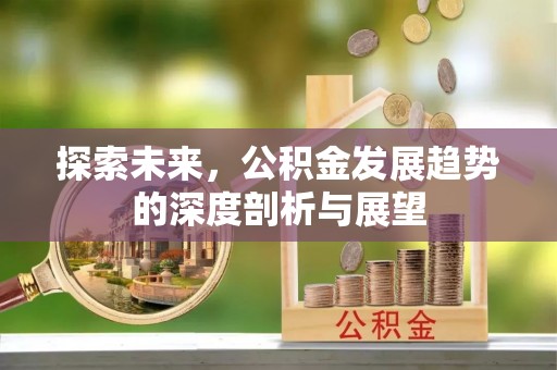 桐梓探索未来，公积金发展趋势的深度剖析与展望