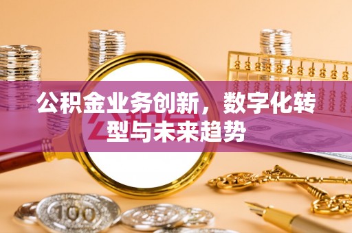 桐梓公积金业务创新，数字化转型与未来趋势