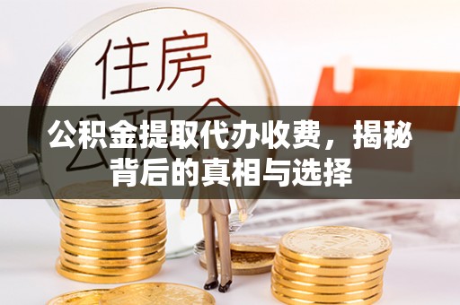 桐梓公积金提取代办收费，揭秘背后的真相与选择